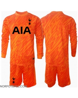 Billige Fotballdrakt Tottenham Hotspur Keeper Replika Bortedraktsett Barn 2024-25 Langermet (med bukser)